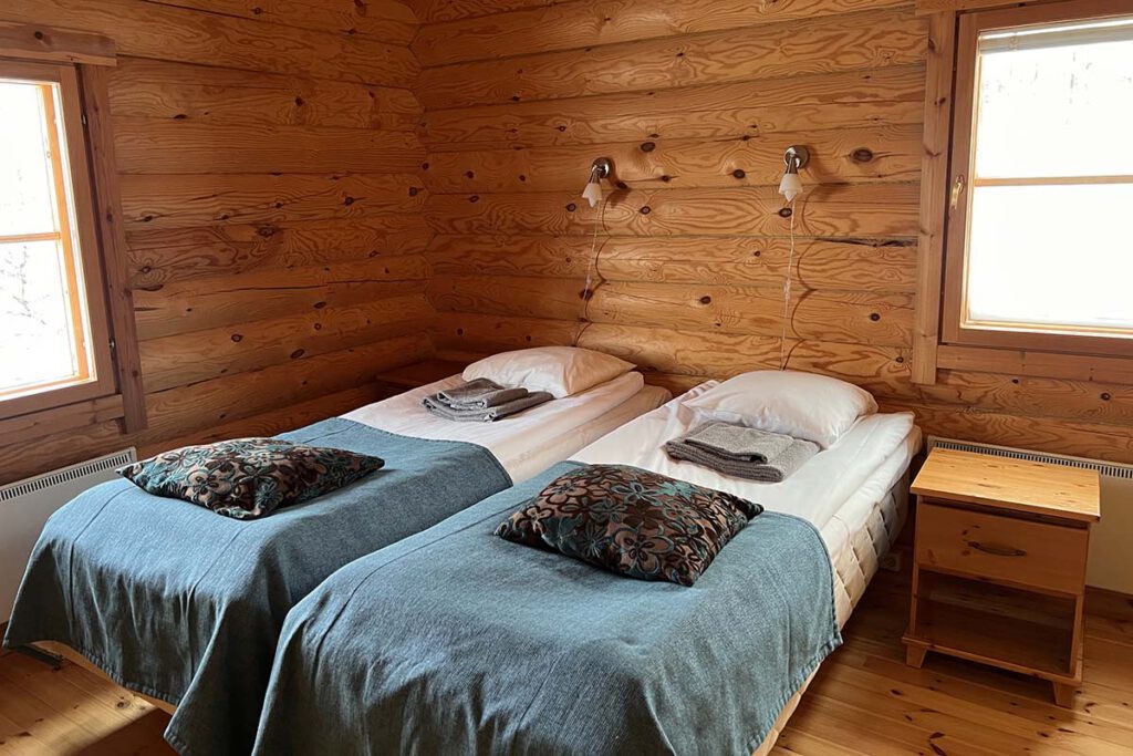 Suomen Latu Kiilopää log cabin - Fell Centre Kiilopää in Saariselkä; fijne accommodatie boven de poolcirkel - Reislegende.nl