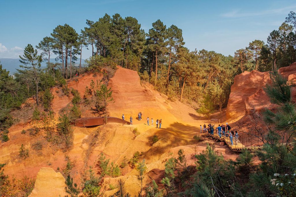 Colorado Provençal, Le Sentier des Ocres, Roussillon Provence Luberon - Reislegende.nl