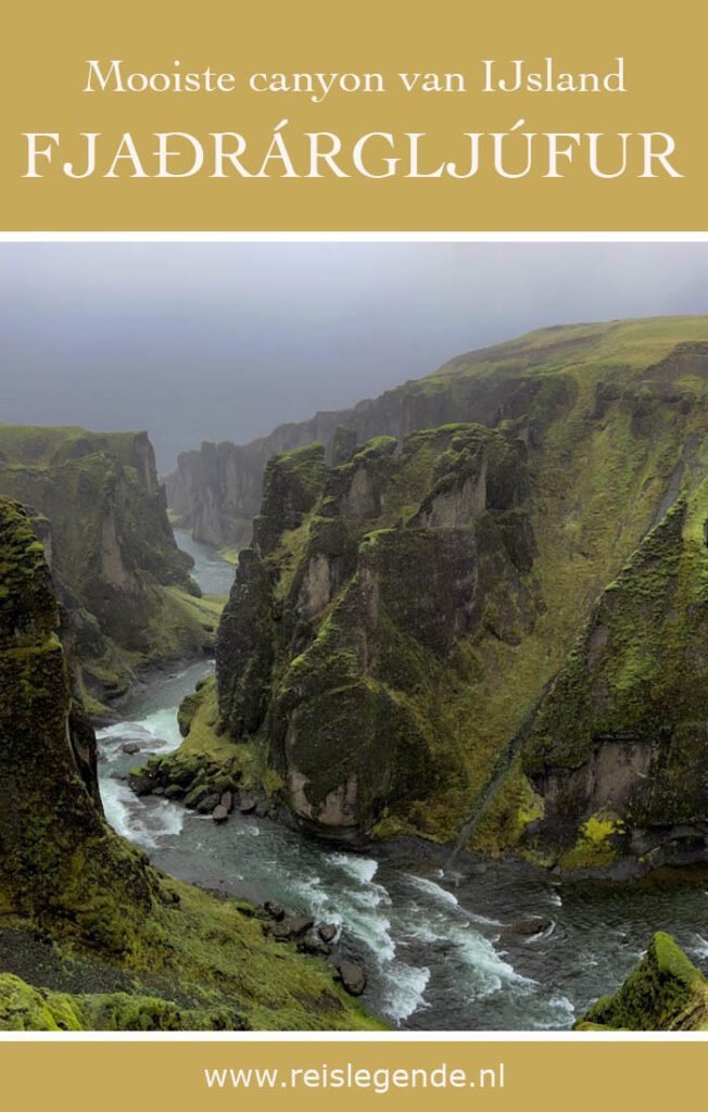 Fjadrargljufur Canyon in het zuiden van IJsland tips - Reislegende.nl