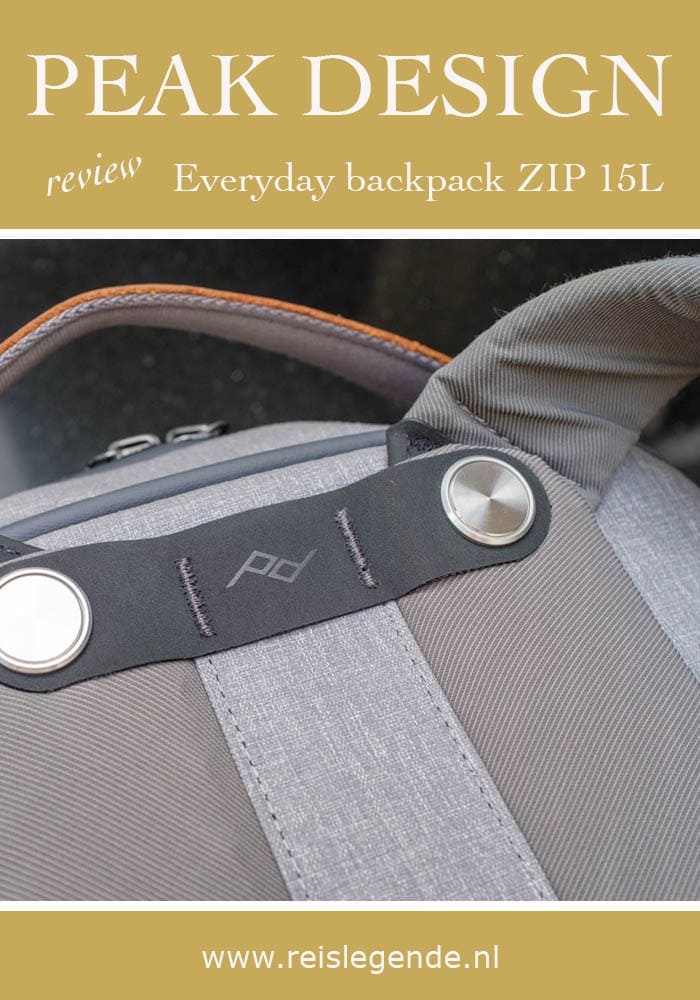 Test Peak Design Everyday Backpack ZIP review - Reislegende.nl