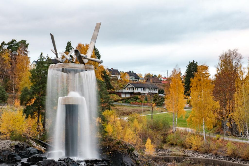 Oppgangssaga Hønefoss, wat te doen in Viken wat te zien Noorwegen - Reislegende.nl