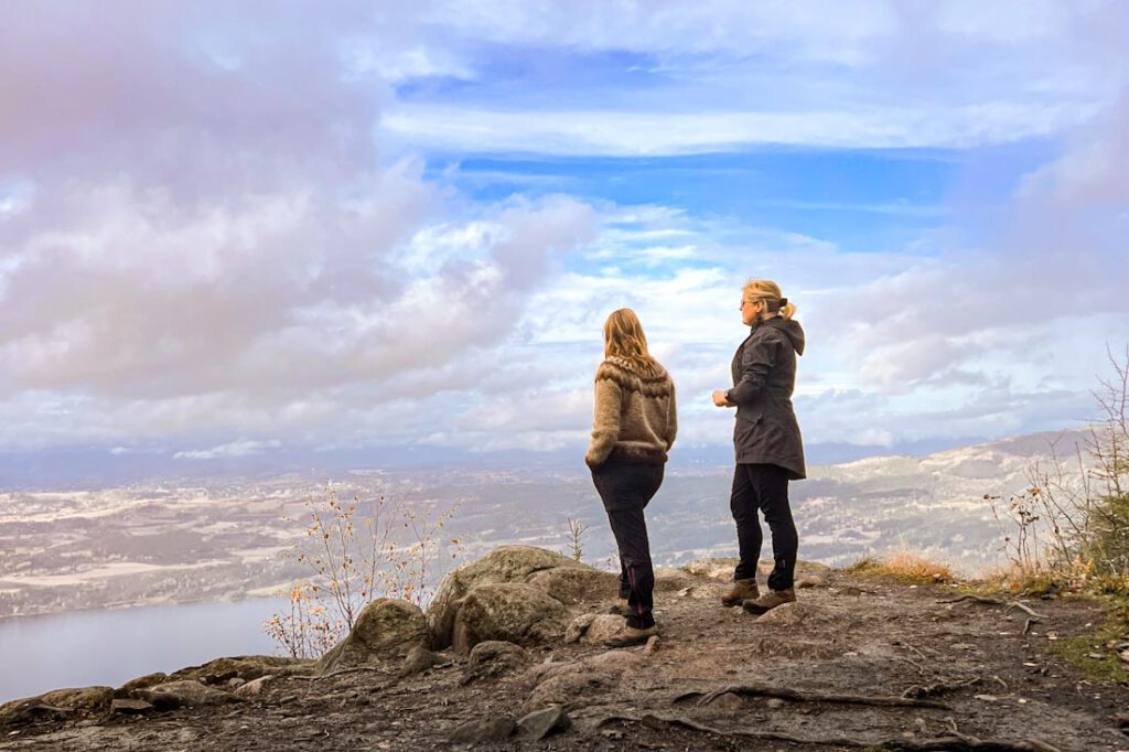 Morkgonga wandeling uitzicht wandelen in Zuid-Noorwegen - Reislegende.nl