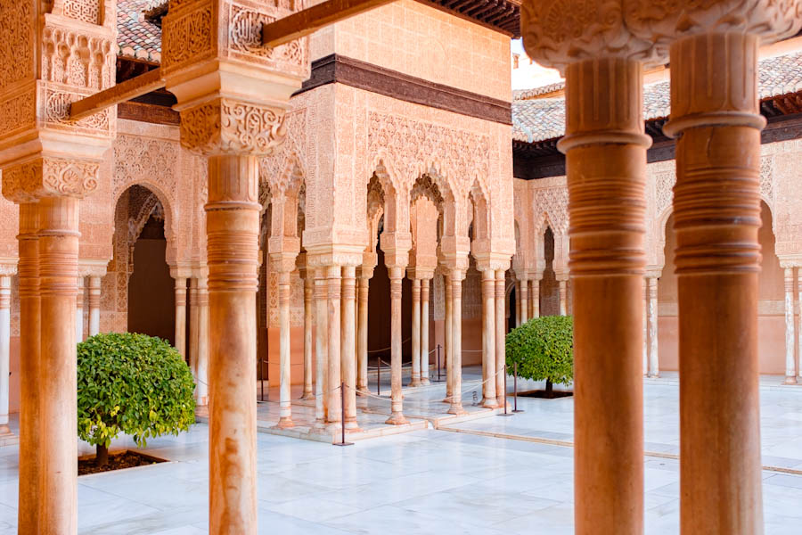 Palace of the Lions Alhambra Granada Andalusie tips - Reislegende.nl