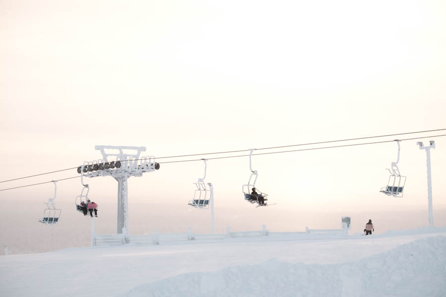 Lapland Saariselka toboggan langste sleebaan van Finland - Reislegende.nl