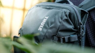 Review cameratas van Thule 24L met aparte uitneembare kleinere cameratas sling bag - Reislegende.nl