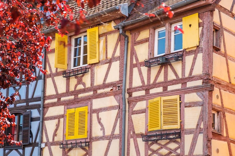 Bezienswaardigheden in Colmar, Quai de la Poissonnerie Colmar Elzas Frankrijk - Reislegende.nl