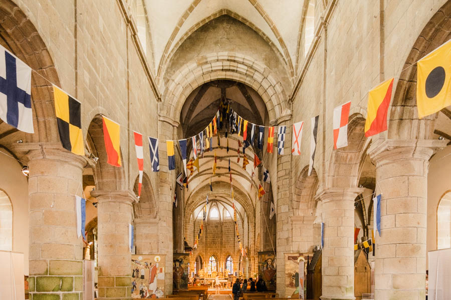 Eglise Notre-Dame du Cap Lihou La Haute-Ville Granville Cotentin Normandie Frankrijk - Reislegende.nl