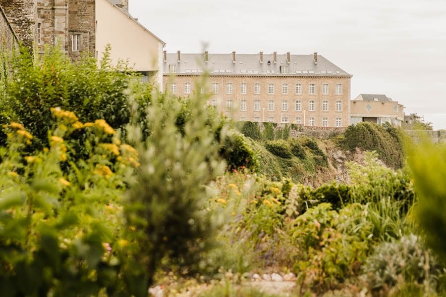 Jardin partagé de La Haute-Ville La Haute-Ville Granville Cotentin Normandie Frankrijk - Reislegende.nl