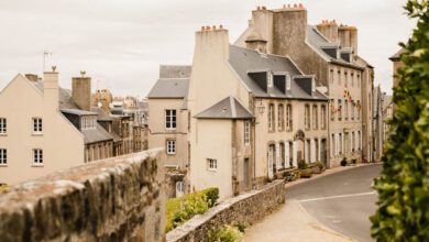 La Haute-Ville Granville mooie plekken Cotentin Normandie Frankrijk - Reislegende.nl