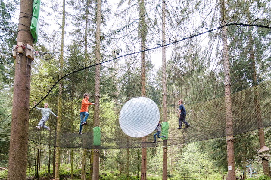 Bois des Lutins, Bol d'Air Aventure in La Bresse, gaaf avonturenpark in de Vogezen - Reislegende.nl