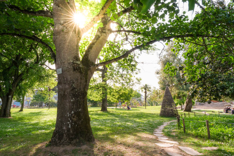 Jardin des Plantes Saint Nazaire Loire Atlantique mooie plaatsen langs kust Frankrijk - Reislegende.nl