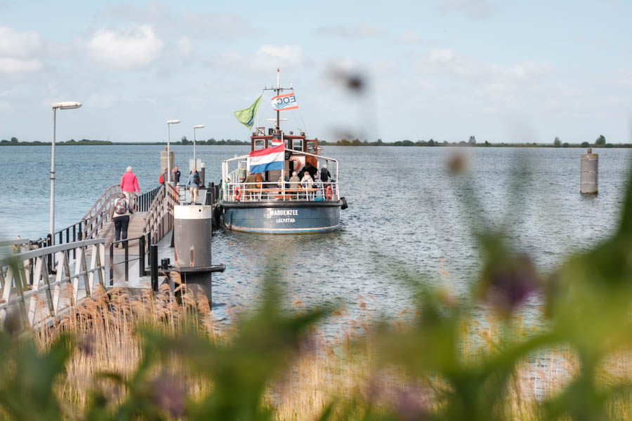 Marker Wadden overtocht vanuit Lelystad Haven - Reislegende.nl