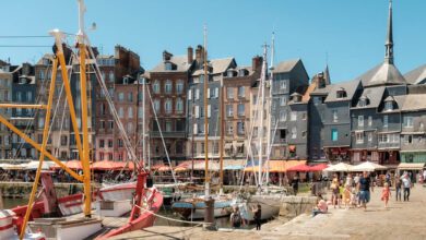 Port de Honfleur Normandie - Reislegende.nl