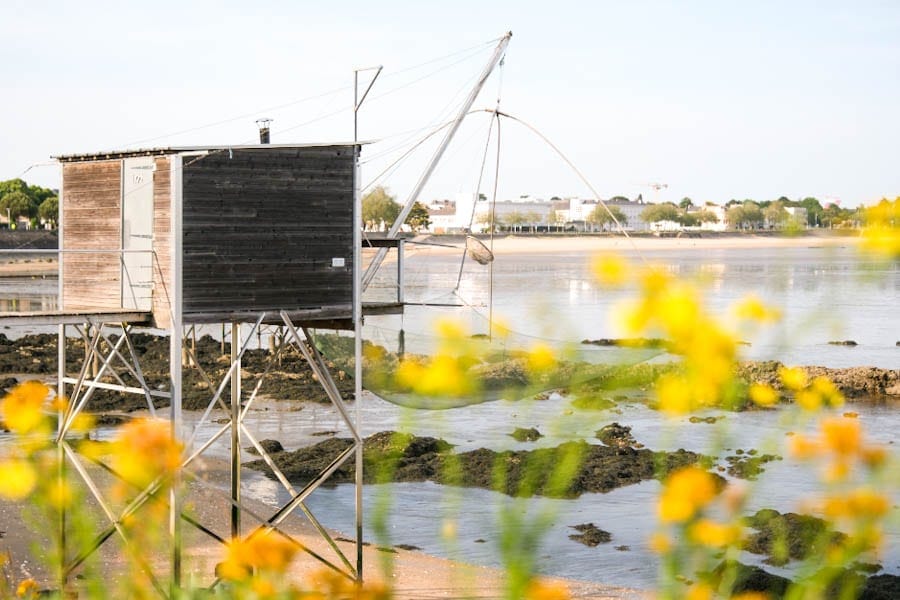 Vissershuisjes Saint Nazaire Loire Atlantique mooie plaatsen langs kust Frankrijk - Reislegende.nl