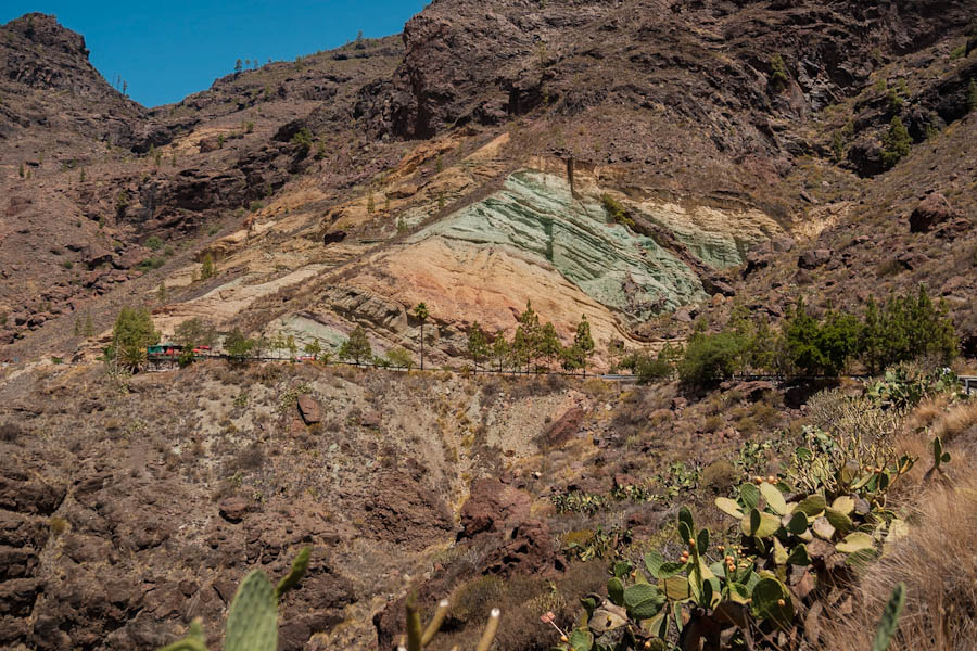 GC-200 Monumento Natural Los Azulejos De Veneguera Gran Canaria - Reislegende.nl