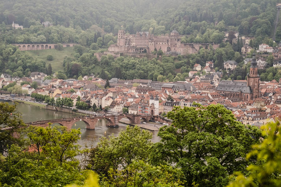 Heidelberg Philosophenweg en Schlangenweg wandeling Duitsland - Reislegende.nl