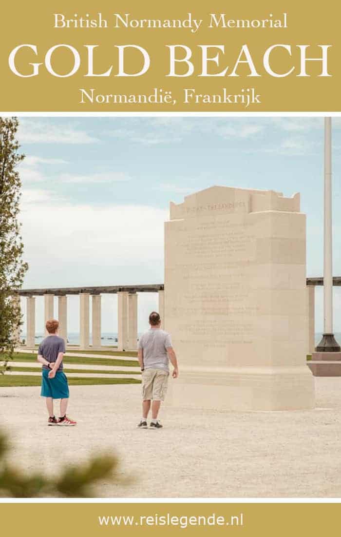 Bezoek het British Normandy Memorial bij Gold Beach in Normandië - Reislegende.nl
