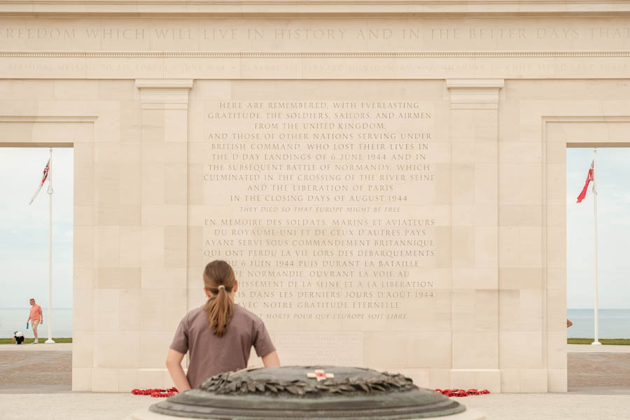 Normandie Frankrijk British Normandy Memorial - Reislegende.nl