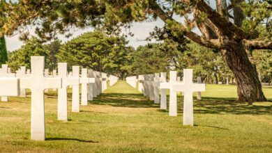 Normandy American Cemetery and Memorial Normandie Omaha Beach Frankrijk - Reislegende.nl