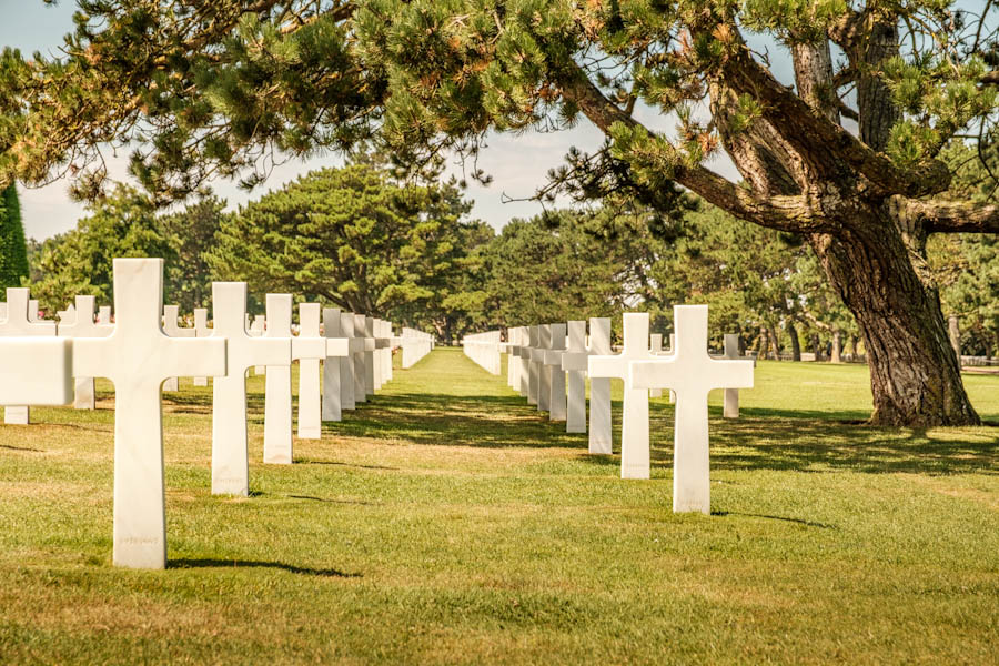 Normandy American Cemetery and Memorial Normandie Omaha Beach Frankrijk - Reislegende.nl