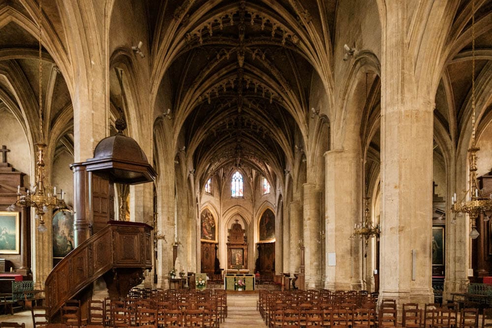 Eglise Notre Dame de Mortagne au Perche bezienswaardigheden Orne Normandie Frankrijk - Reislegende.nl