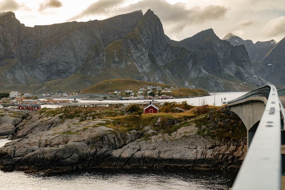 Hamnoy bridge Lofoten - Reislegende.nl