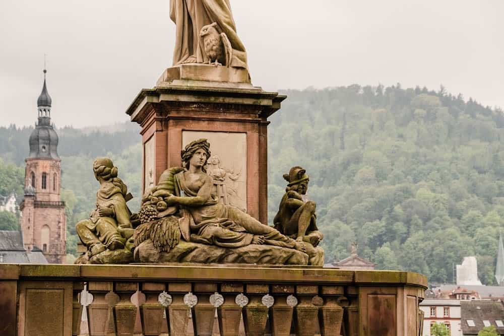 Alte Brucke Heidelberg Altstadt Duitsland - Reislegende.nl