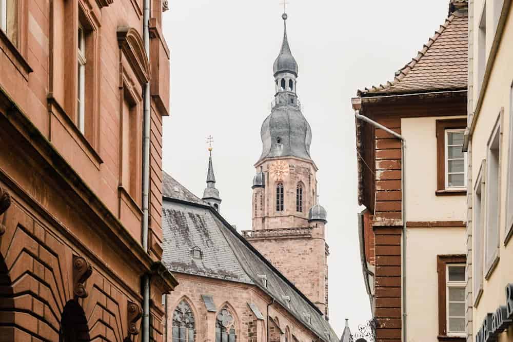 Heidelberg oude gebouwen in Altstadt Duitsland - Reislegende.nl