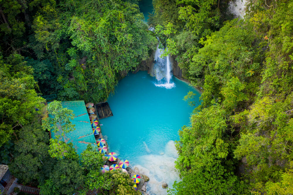 Waterval Cebu Filipijnen rondreis tips - Reislegende.nl