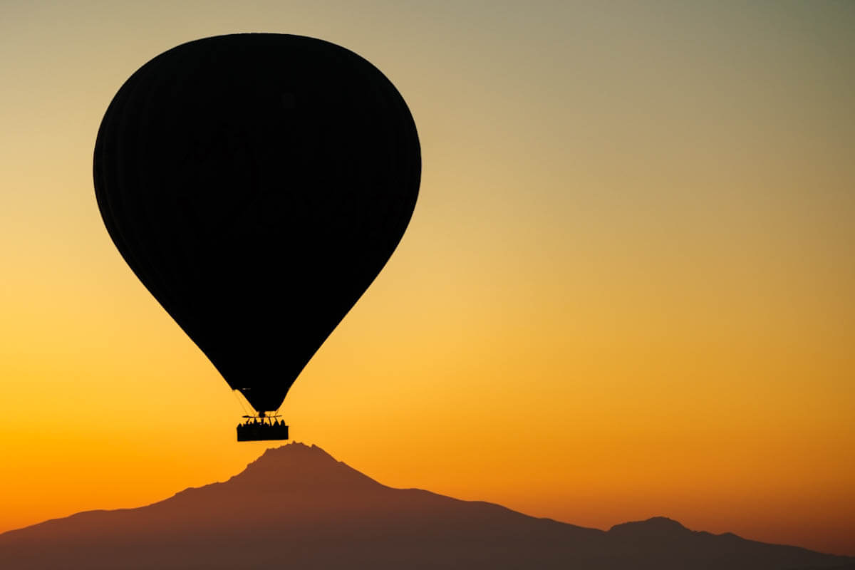 Ballonvaart in Cappadocie