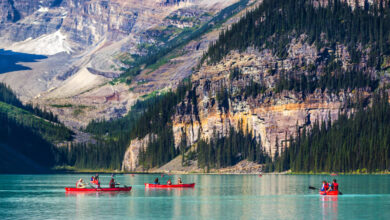 Mooi meer in Canada