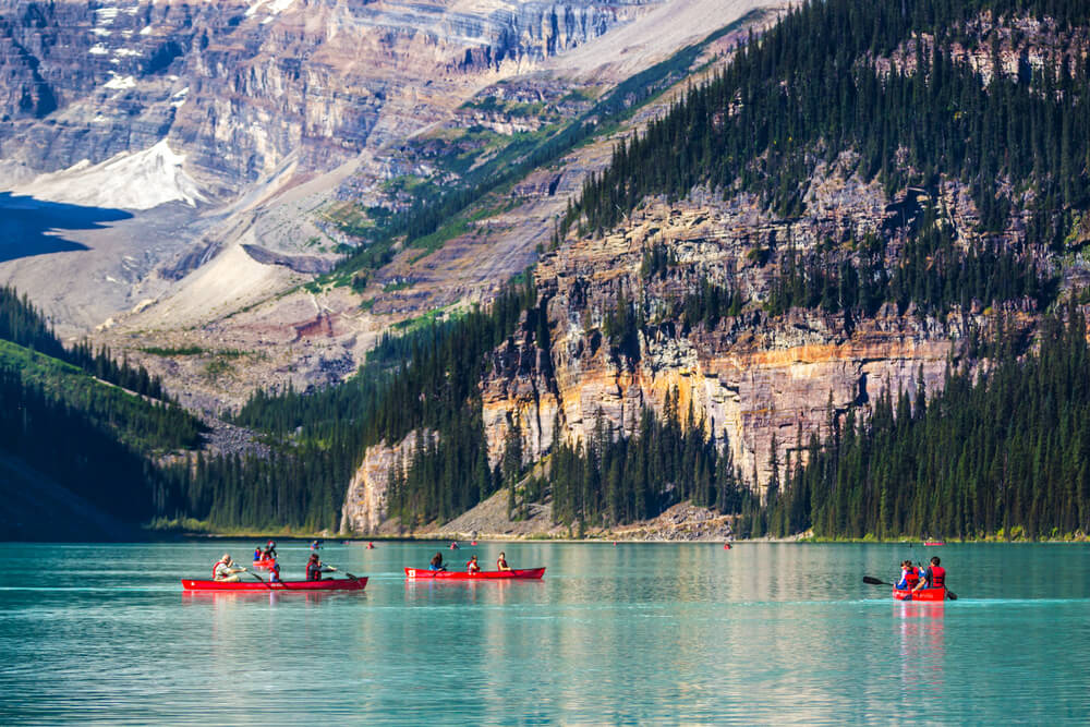 Mooi meer in Canada