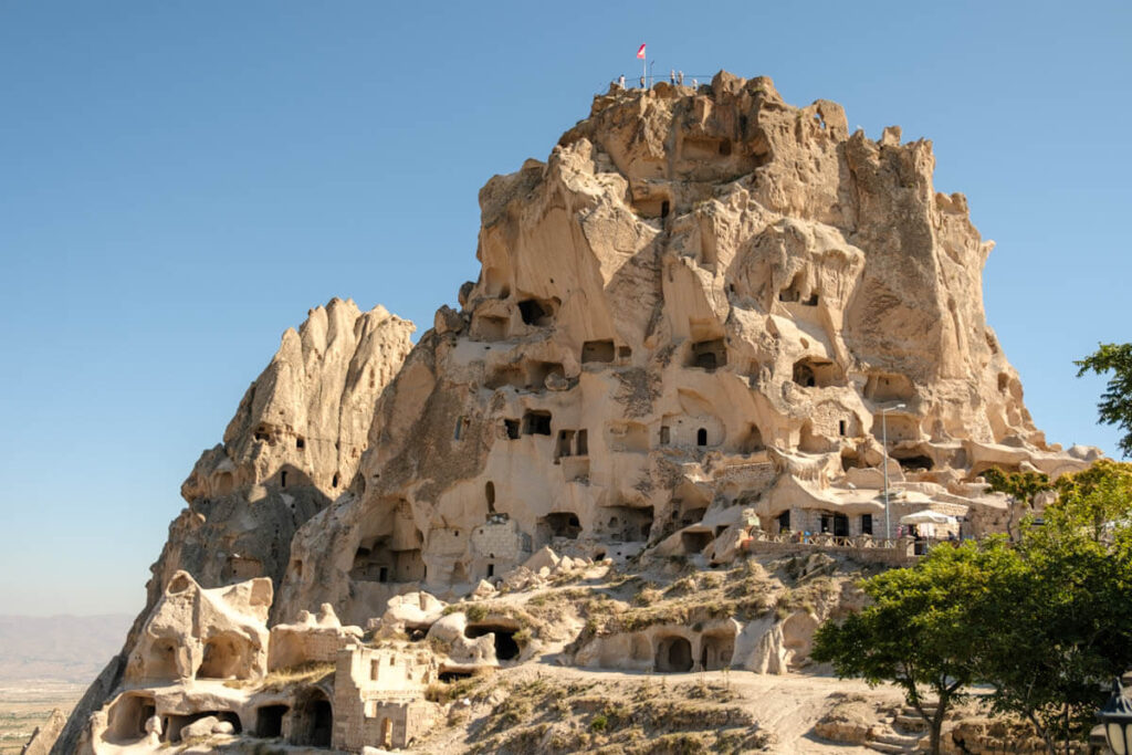 Wat doen en zien in Cappadocie Uchisar Castle tips - Reislegende.nl