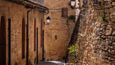 Chateauneuf du Pape straatjes