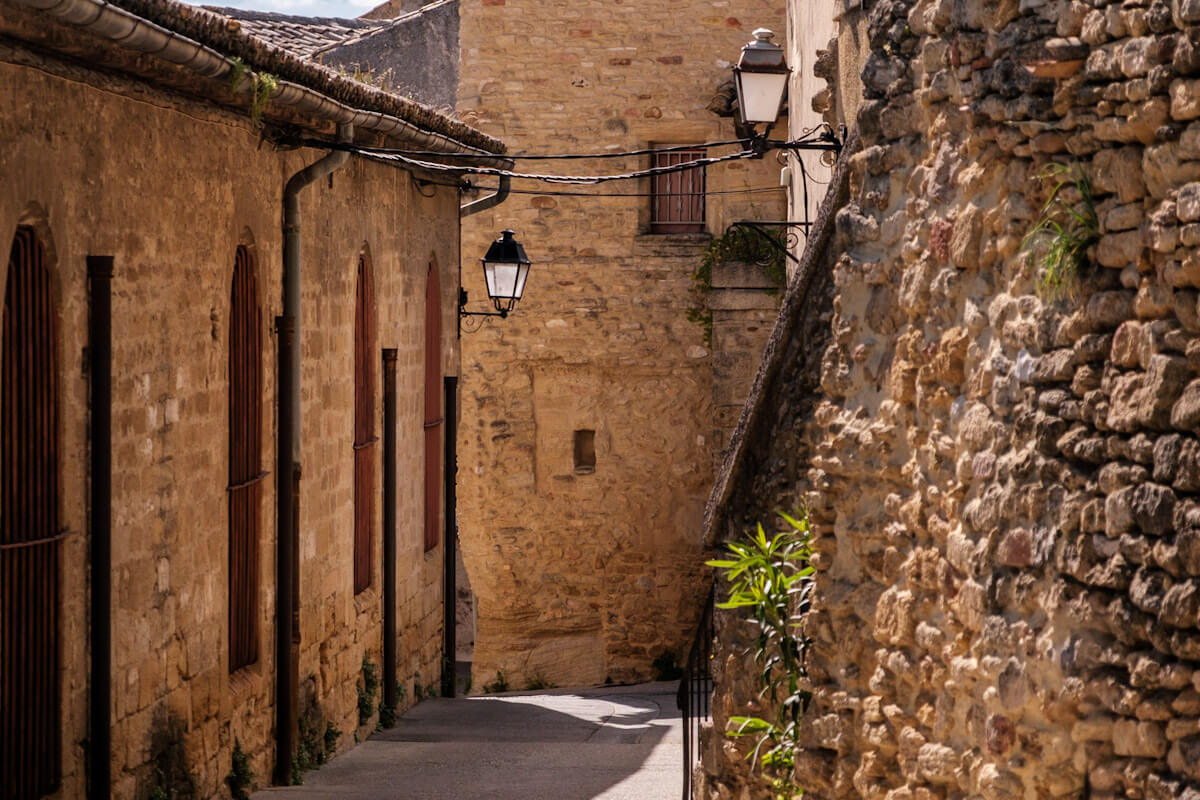 Chateauneuf du Pape straatjes