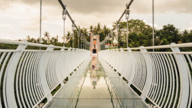 Bali glazen brug