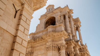 Cattedrale metropolitana della Natività di Maria Santissima Ortigia Siracusa Sicilie Reislegende