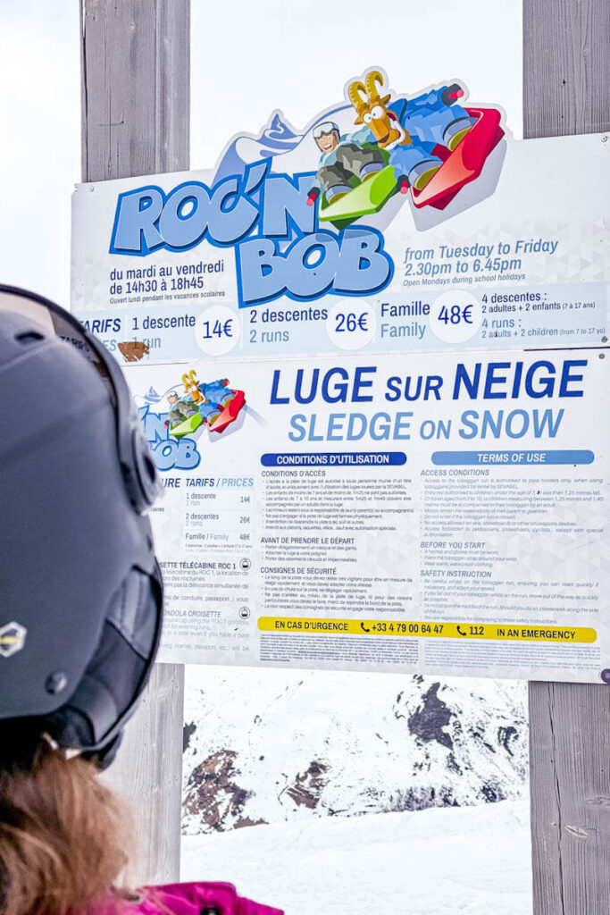 Roc n Bob in Les Menuires Reislegende