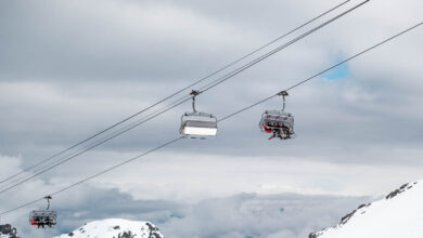 Skien in Les Menuires Reislegende