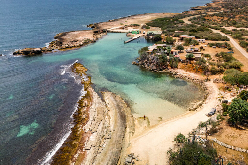 Mooie stranden op Curacao Playa Kanoa Reislegende