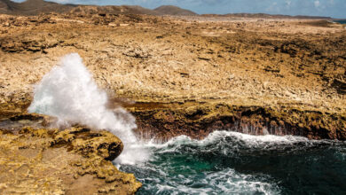 Shete Boka National Park op Curacao Boka Pistol Reislegende