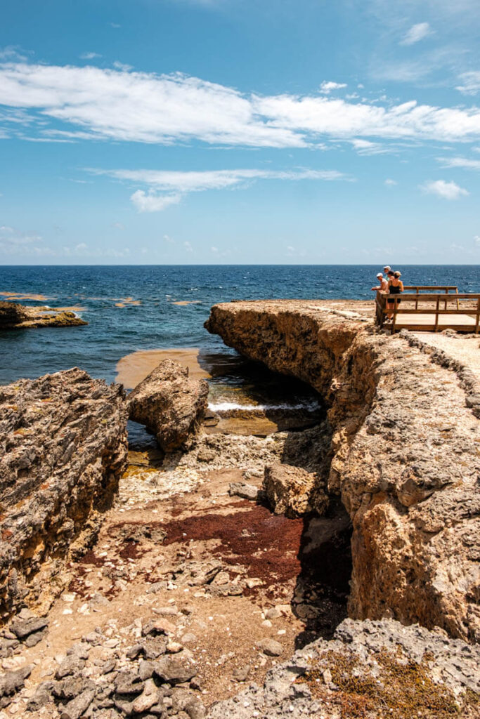 Shete Boka National Park op Curacao Boka Wandomi Reislegende