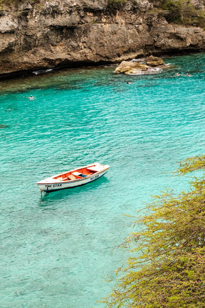 Uitzicht Bahia restaurant Playa Lagun Curacao Reislegende