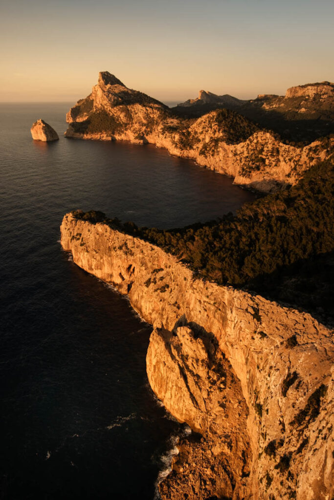 Zonsondergang Formentor Mallorca route rondreis voor zes dagen Reislegende