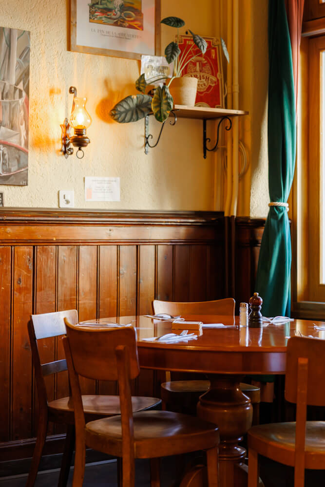 Cafe de la Promenade Yverdon les Bains Vaud Zwitserland Reislegende