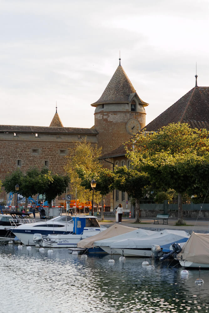 Chateau de Morges Vaud Zwitserland Reislegende