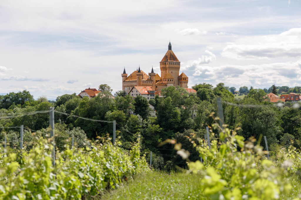 Chateau de Vufflens Zwitserland Reislegende