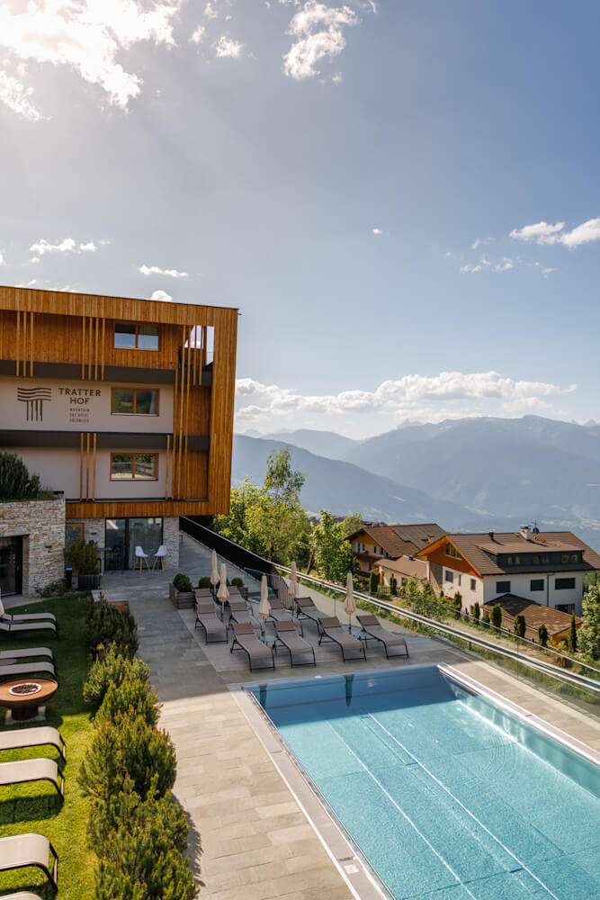 Dolomieten wellness Tratterhof Mountain Sky Hotel Reislegende
