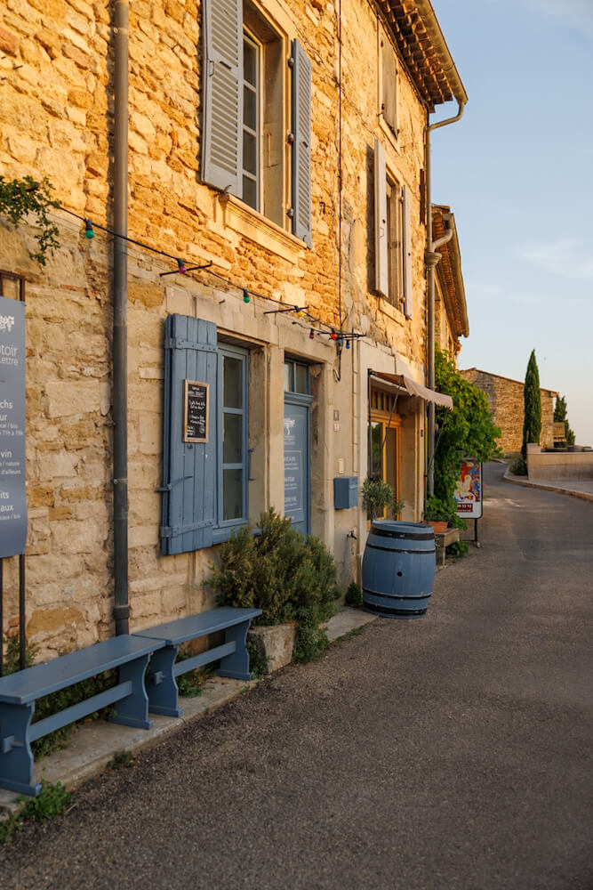 Golden hour Grignan Drome Provencale Frankrijk Reislegende
