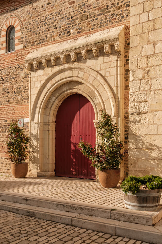 Ile de Behuard kerk Loire Frankrijk Reislegende